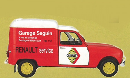 RENAULT 4 FOURGONNETTE